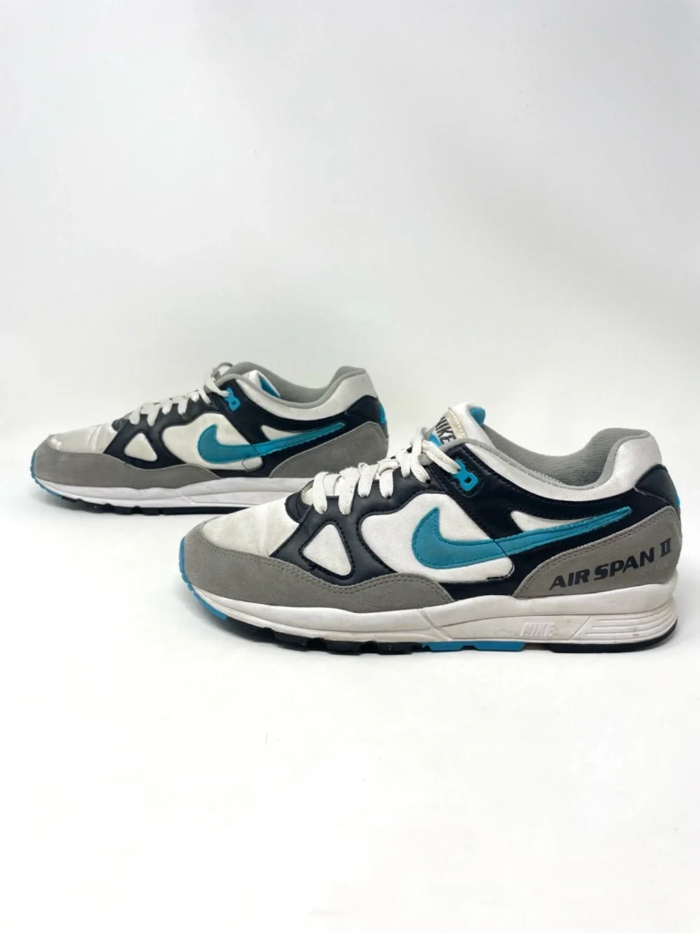 Nike Air Span II Sneakers in Laser Blue Multi Size 8.5/ EU 42 - Picture 4 of 10